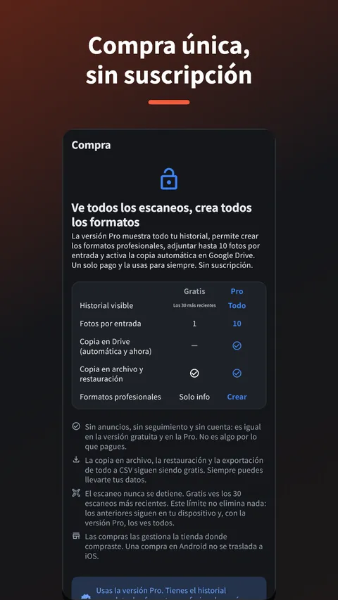 Havelt QR - escáner y creador 5