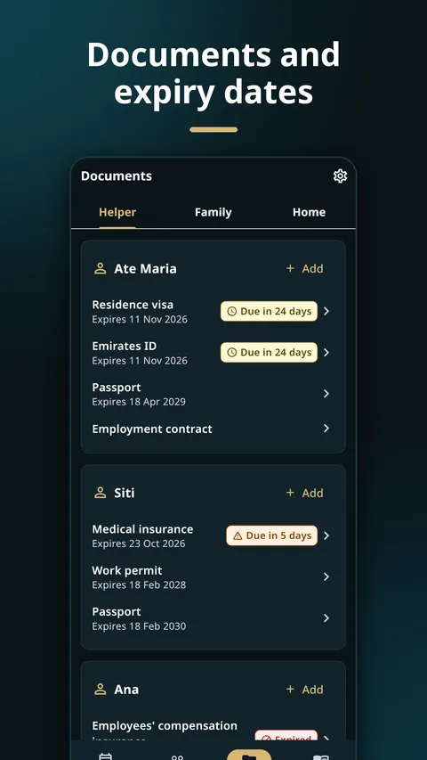 HelperLedger - Helper & Home 4