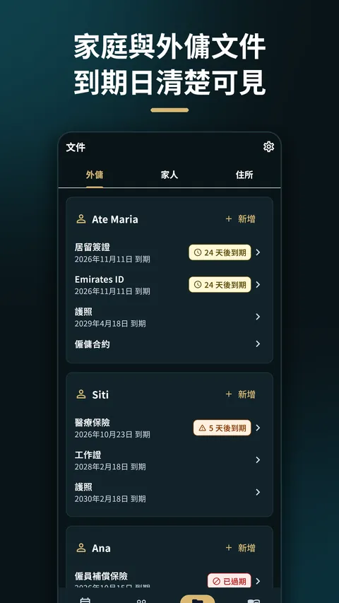 HelperLedger - 外傭與家居管理 4