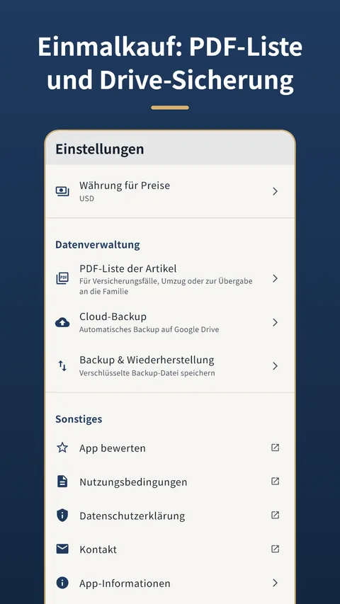 Manual Shelf - Garantiebelege 6