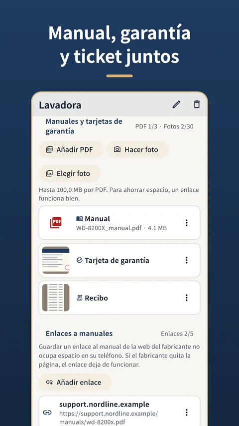 Manual Shelf - Garantías 2