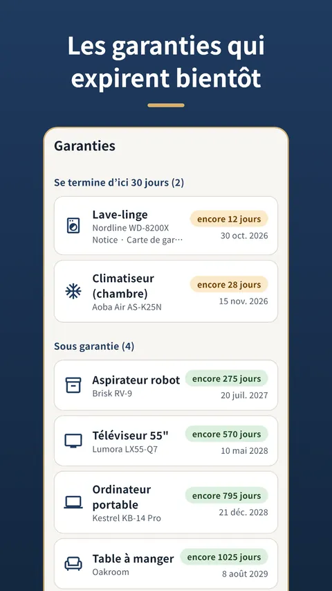 Manual Shelf - Garanties 3