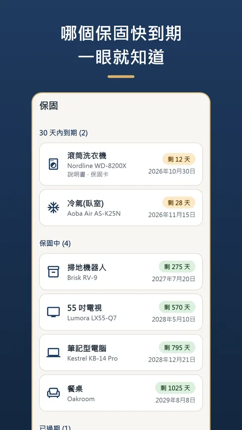 Manual Shelf - 說明書與保固卡管理 3