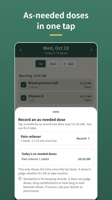 Nondacho: Pill Log & Reminder 3