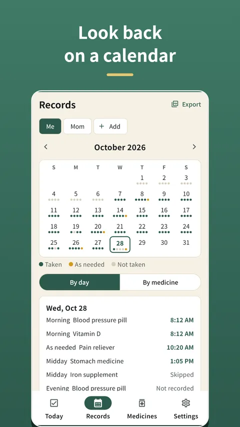 Nondacho: Pill Log & Reminder 4