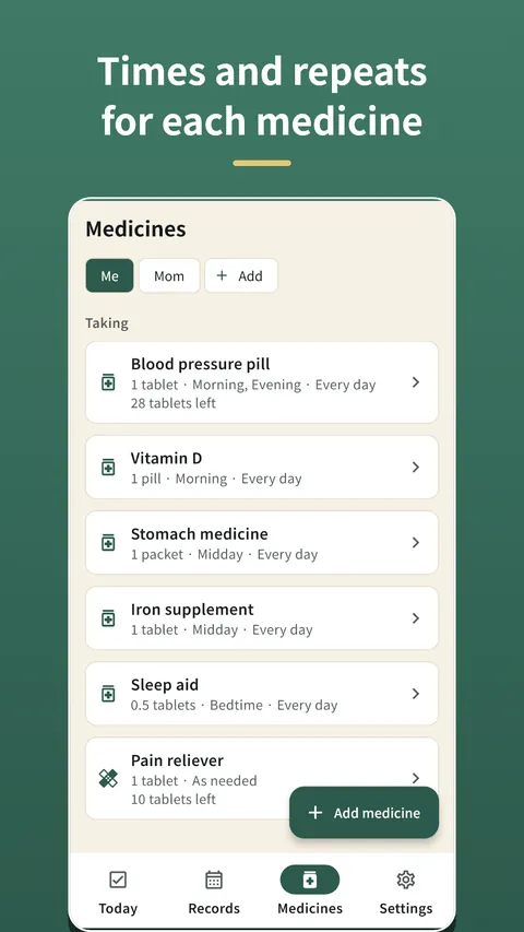 Nondacho: Pill Log & Reminder 5