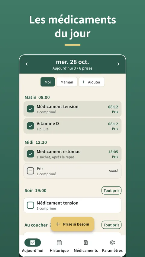 Nondacho : Rappel Médicaments 1